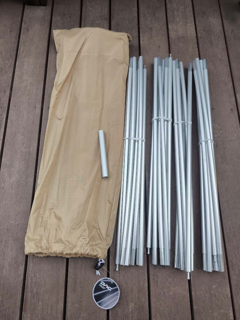 美品 DOD カマボコテント3M 付属セット