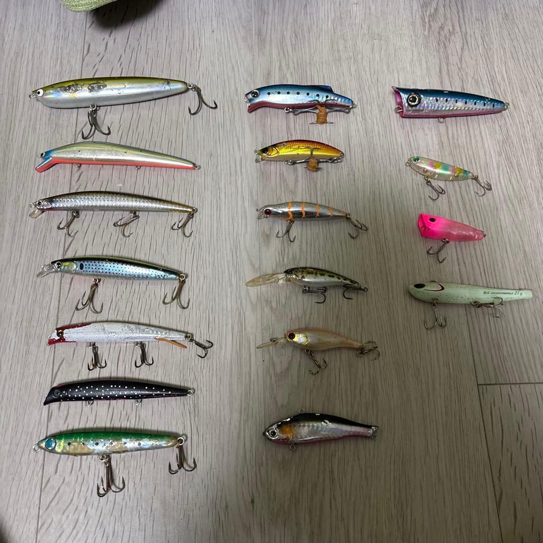 17点セット　シーバス　青物　ルアー　まとめ売り