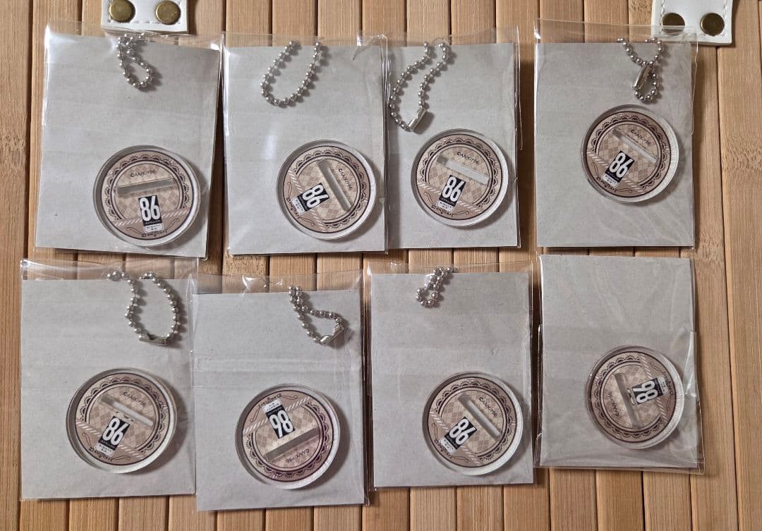 AMOCAFE 2022年6月開催 アクスタキーホルダー コンプセット