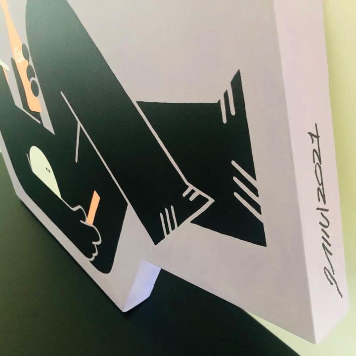 EMU 原画作品& EMU Sculpture& EMU boyフィギュアset