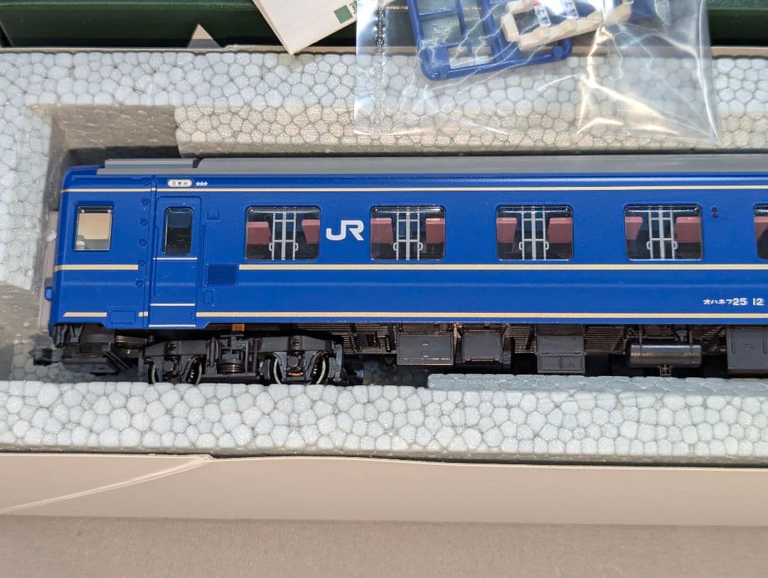 KATO　オハネフ２５ 増結用　寝台特急『北斗星』　【1-567】　HOゲージ