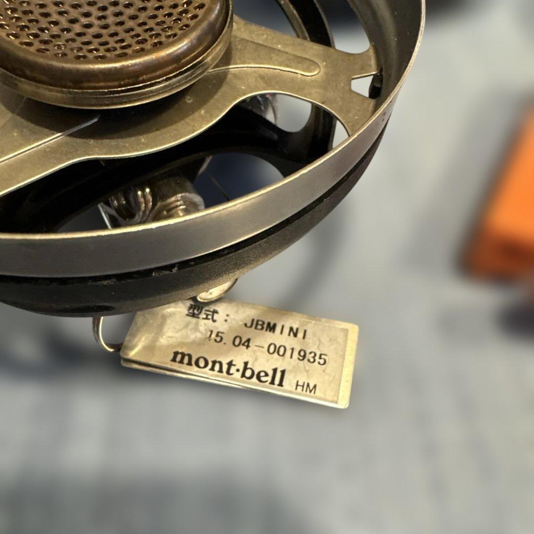 良品　動作確認済み　￼JETBOIL mont-bellアウトドアカセットコンロ