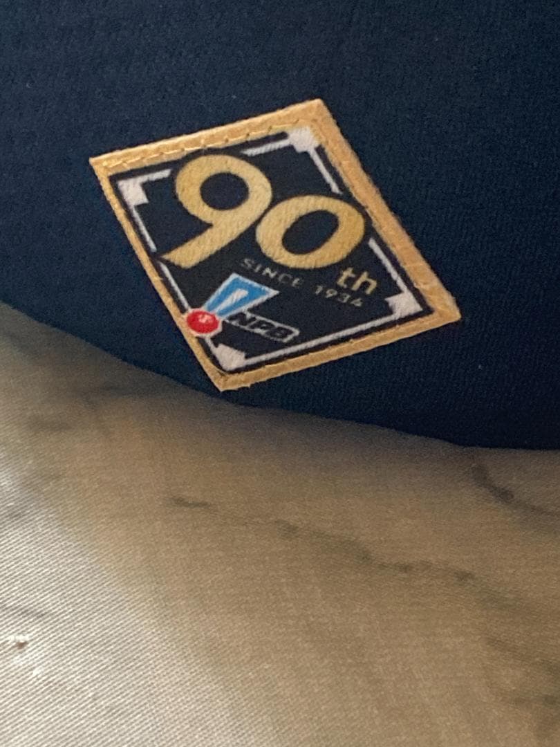 埼玉西武ライオンズ 90周年記念ワッペン付き プロコレキャップ