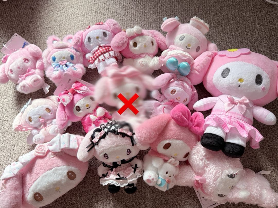 サンリオ　マイメロぬいぐるみチャーム