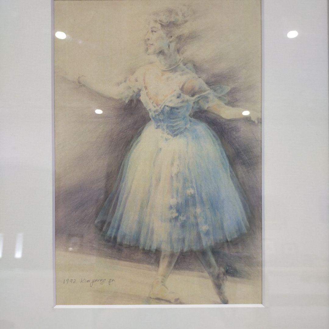 1982年 バレリーナ 鉛筆画