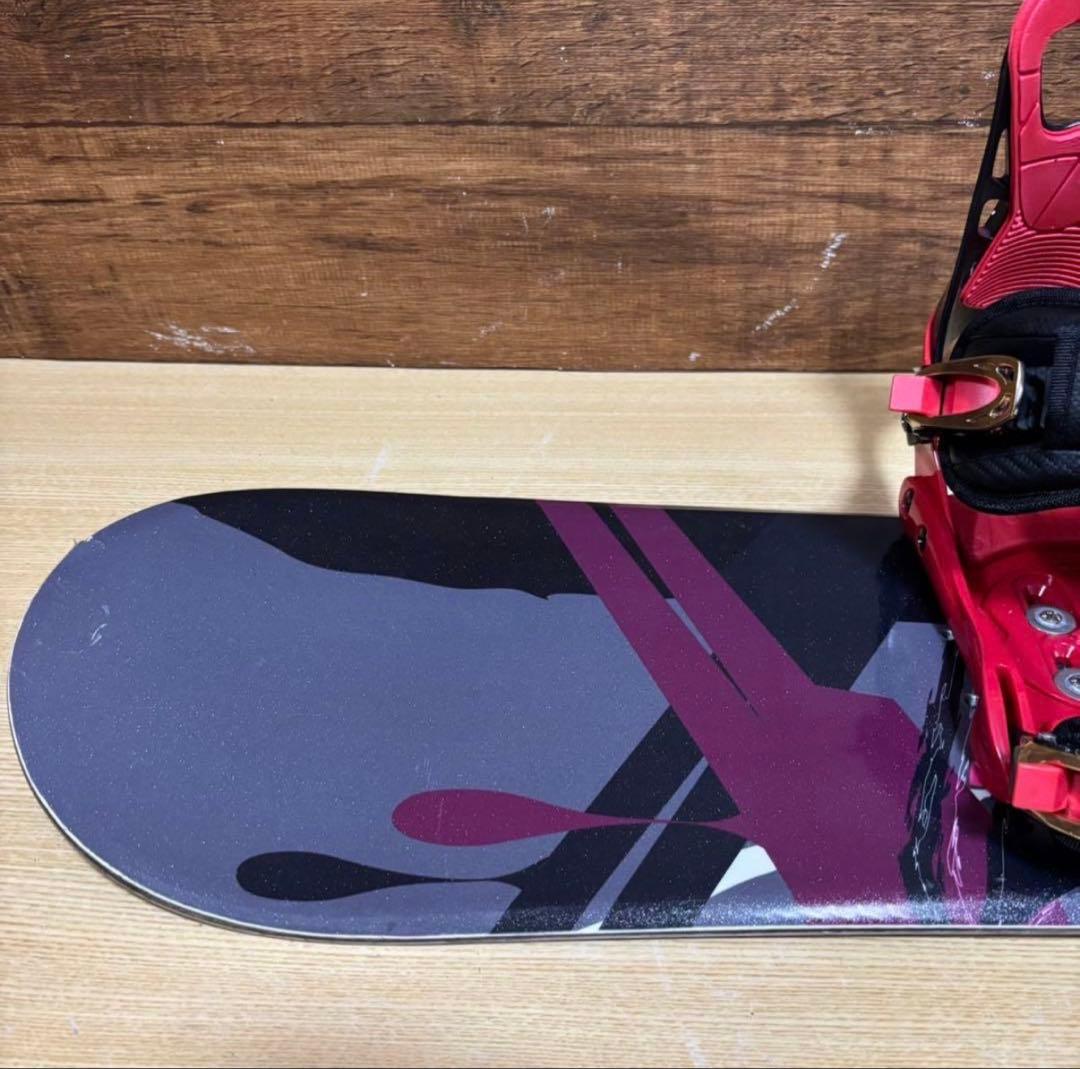 BXB 初心者オススメ　レディース　スノーボード 3点　かわいい　メンテ済み