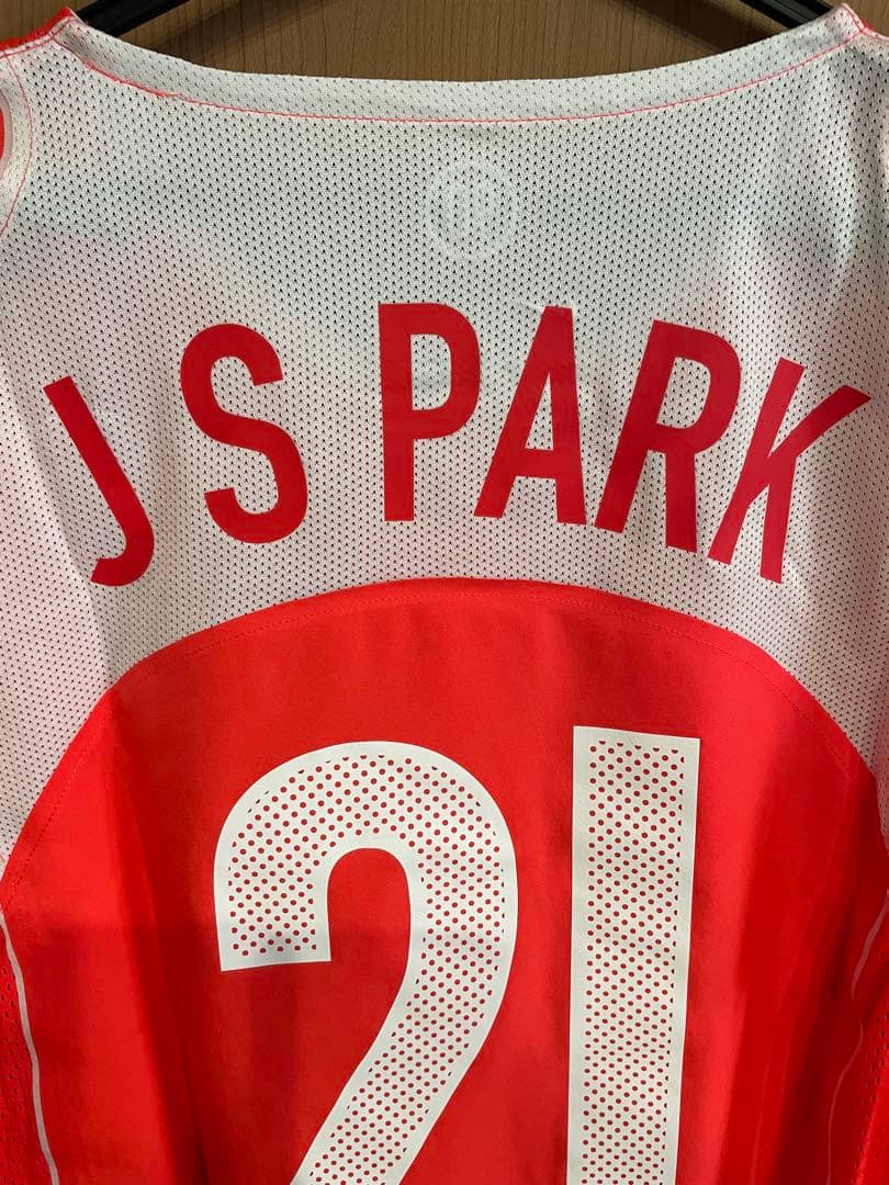 2004韓国代表ユニフォーム　リイシュー ジャージー #21 パク・チソン朴智星