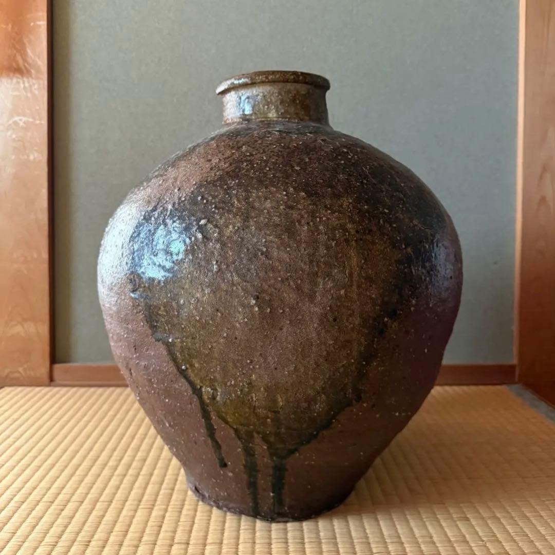古信楽 壺 大壺 桃山時代 自然釉 古美術 古備前 古丹波 古常滑 古越前古瀬戸