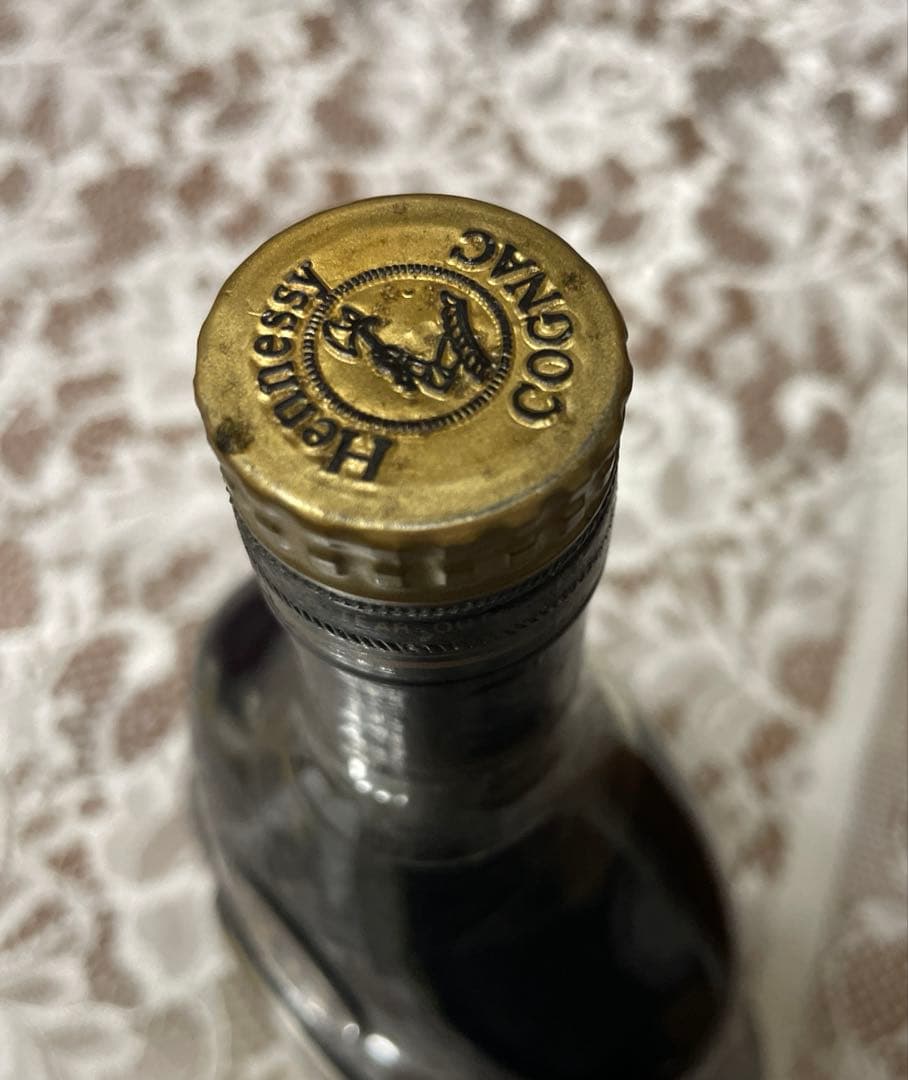 ヘネシー　金キャップ　グリーンボトル　古酒　700ml