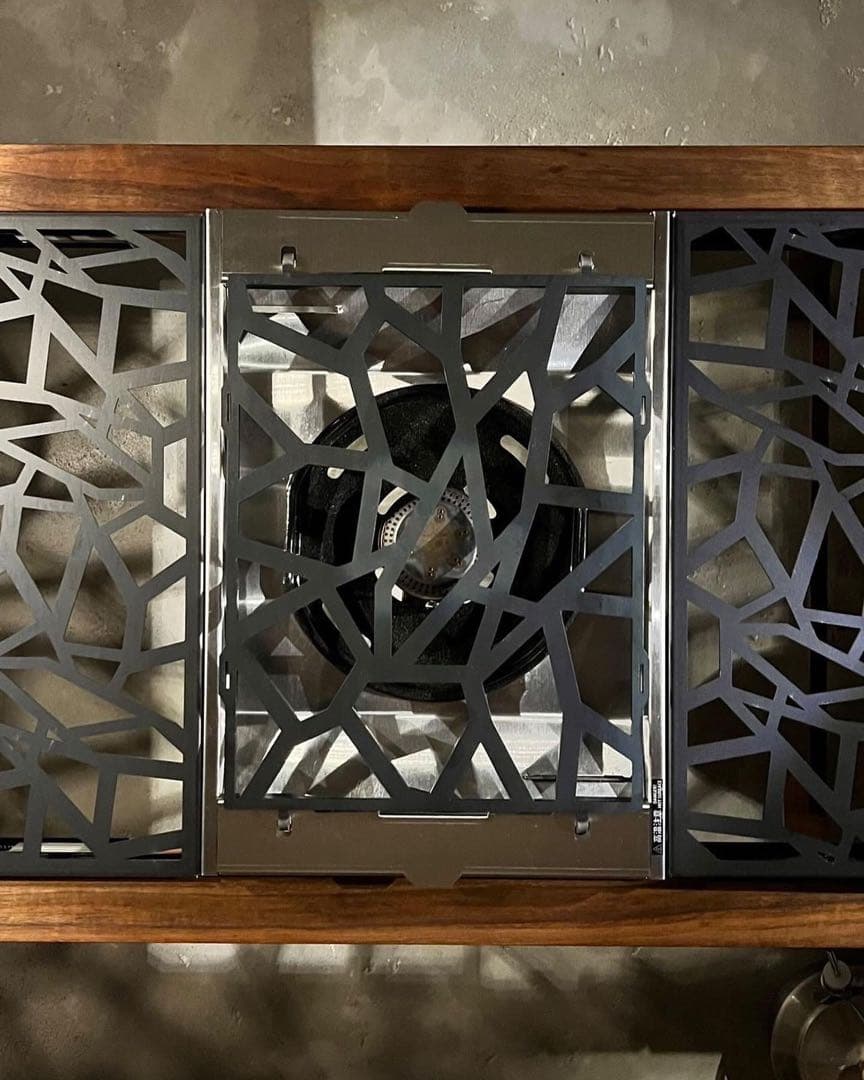 1/f SPACE 1/f spider ワンエフスペース フラットバーナー五徳