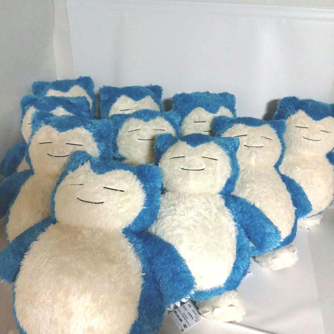 ポケットモンスター めちゃもふぐっと くつろぎタイム ぬいぐるみ カビゴン10体