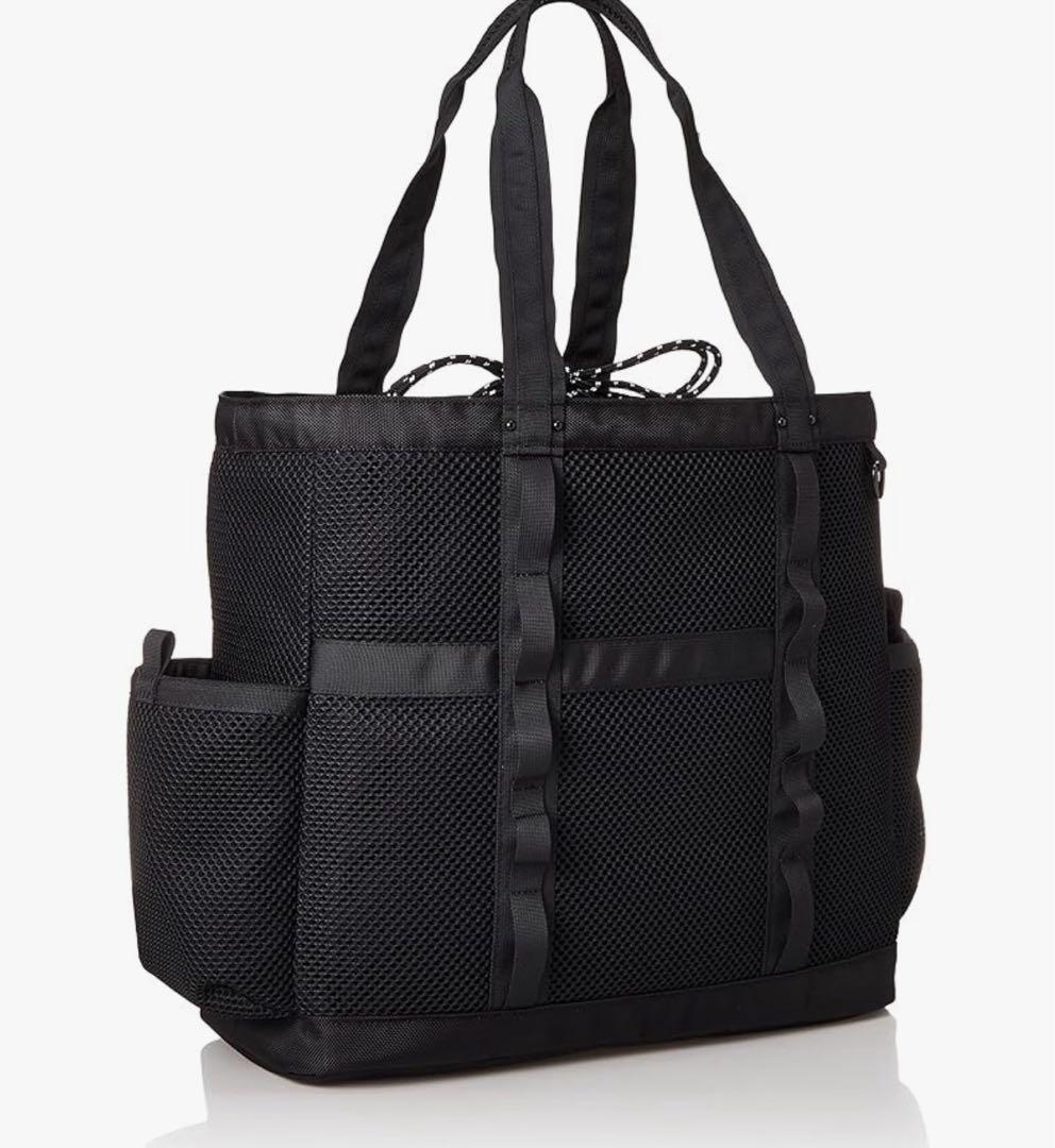 【美品】パーリーゲイツ　トートバッグ　ロッカーバッグ　大容量　黒　ゴルフ