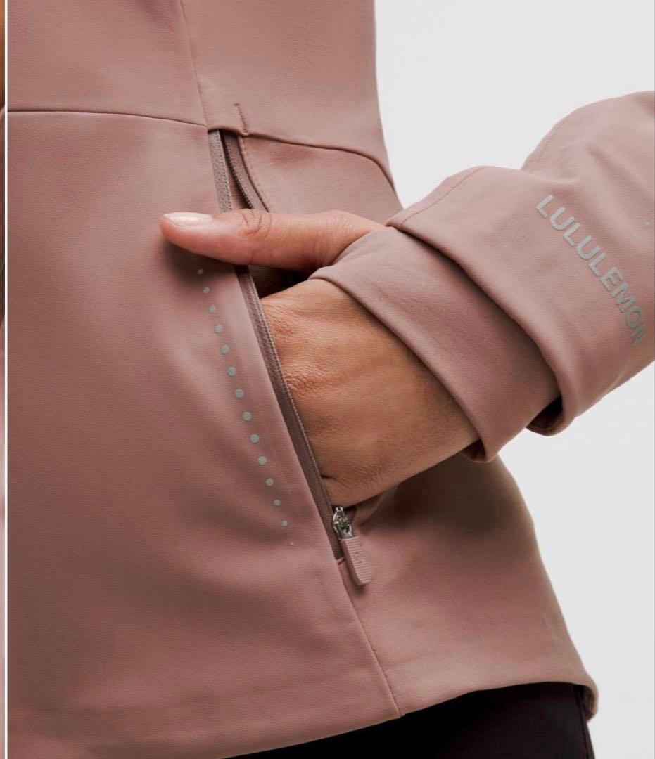 ウォーキング・ランニングウェア Lululemon CrossPerformanceJacket Rose