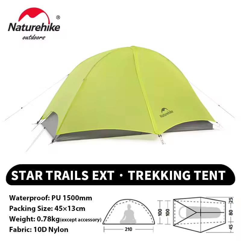 Naturehike STAR TRAIL-EXT 1人用テント