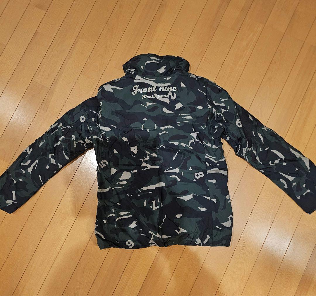 マンシングウェア　中綿ブルゾン　レディース　迷彩柄　Mサイズ