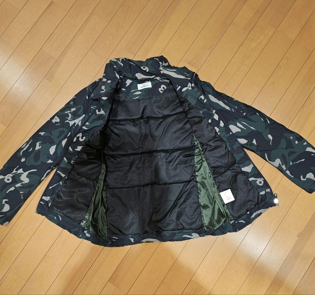マンシングウェア　中綿ブルゾン　レディース　迷彩柄　Mサイズ