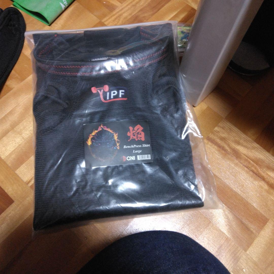 IPF ベンチプレスシャツ焔 Lサイズ
