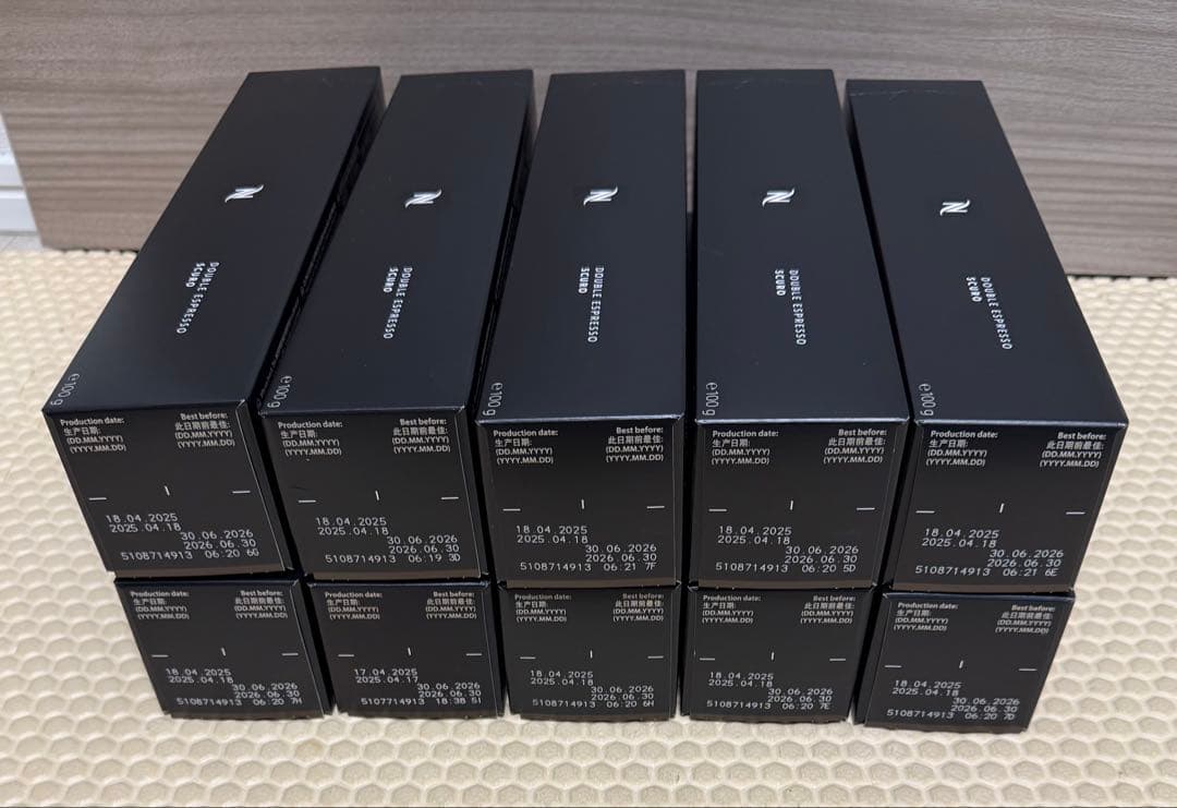 Nespresso ヴァーチュオ　コーヒー カプセル10箱セット