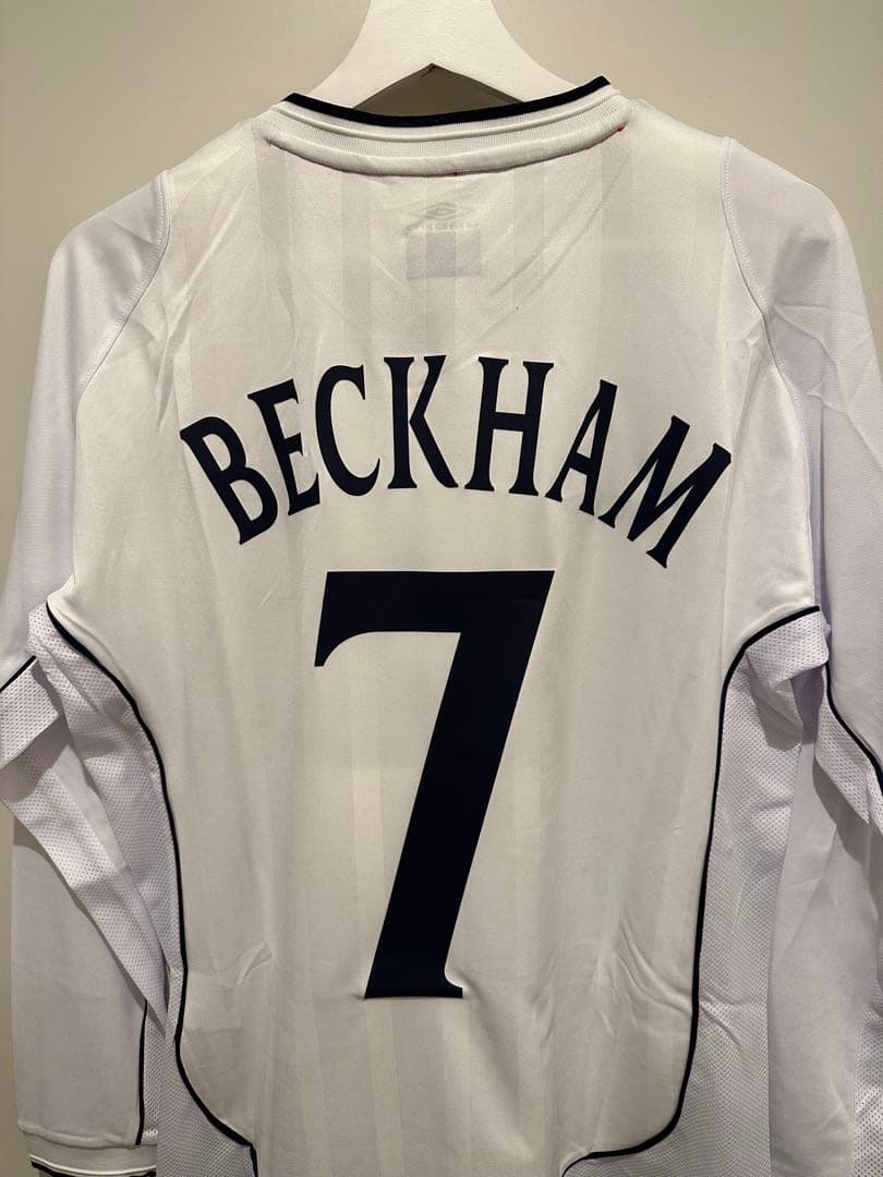 イングランド代表 2002W 長袖　サッカーユニフォーム