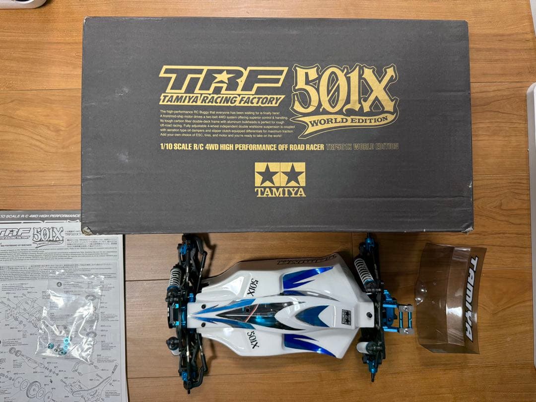 ば*お様 タミヤ　TRF501X ワールドエディション　美品　訳あり