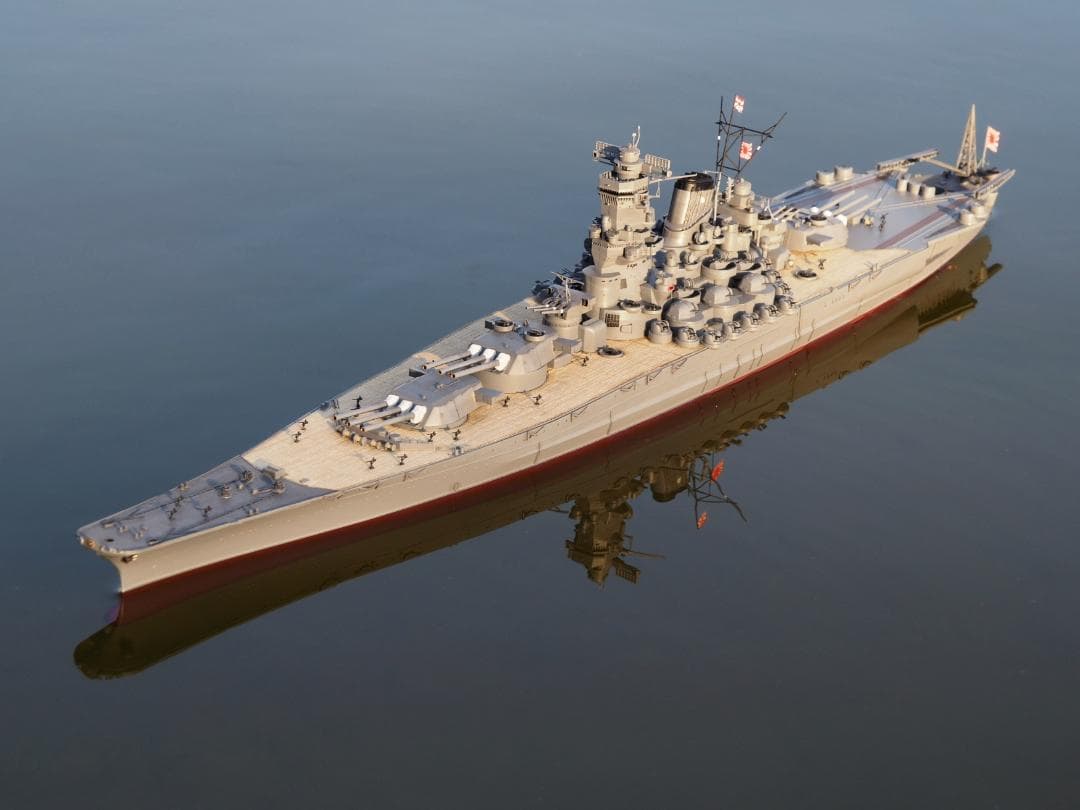 戦艦大和 ラジコン 完成品セット ①