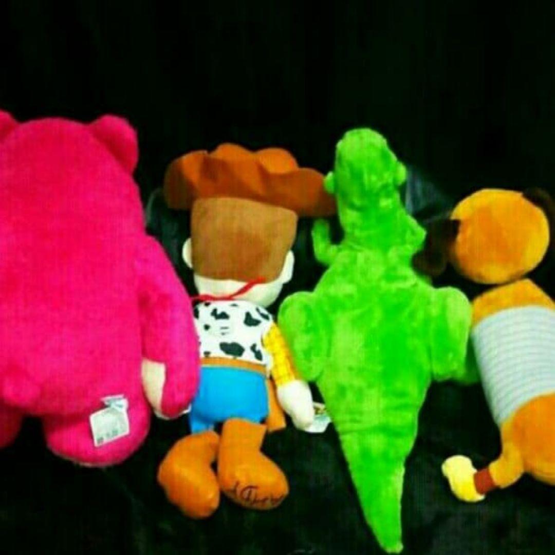 新品 レア 非売品 BIG トイ・ストーリー ぬいぐるみセット