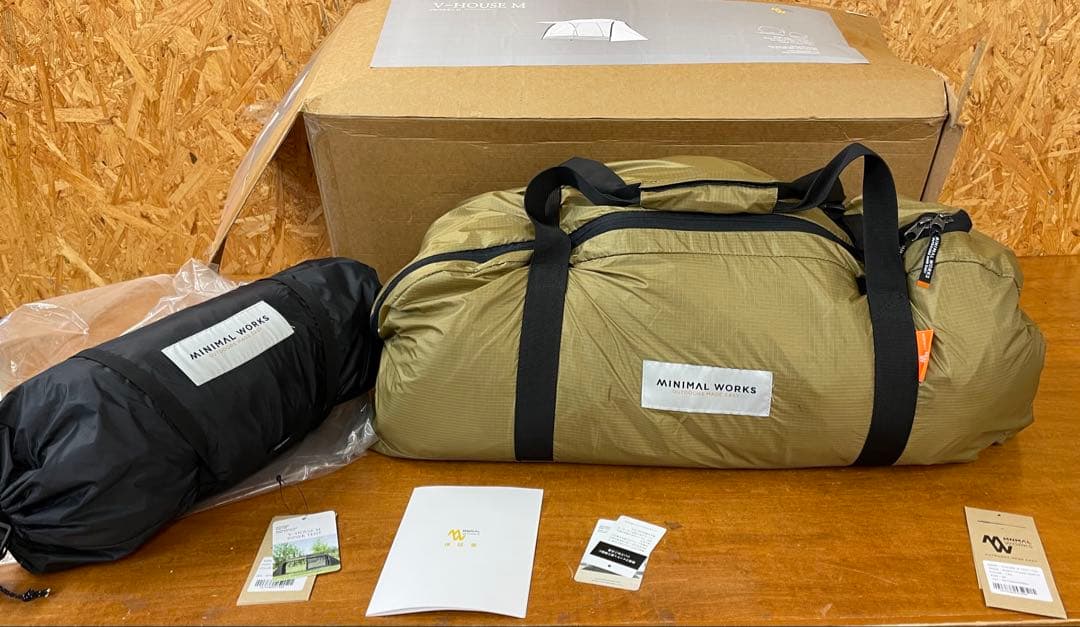 MINIMAL WORKS V HOUSE M インナーテント付　 　Vハウス