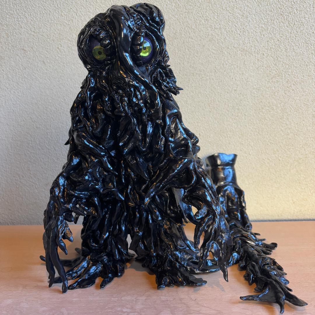 アトリエG-1 ヘドラ 成長期 ソフビ 黒