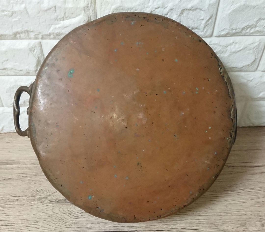 超稀少 帝国 ホテル 銅鍋 業務用 アンティーク 骨董 刻印 入り