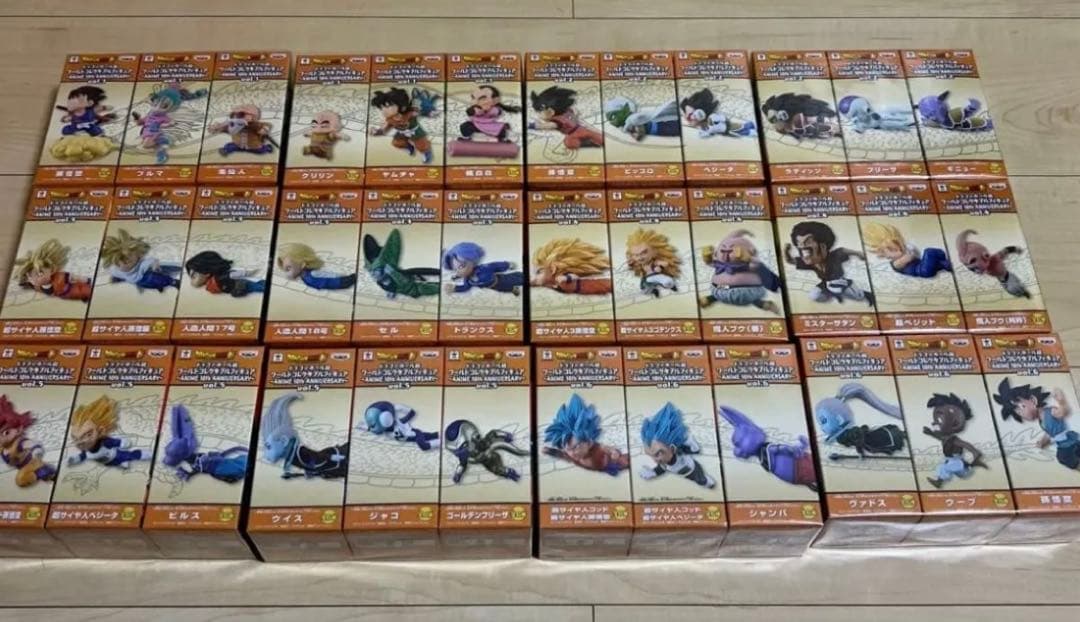 ドラゴンボール ワーコレ　30周年限定　30thフルコンプセット　国内正規品