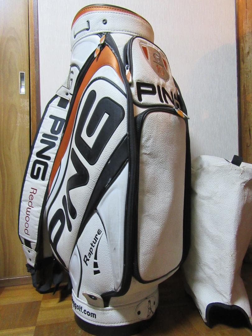 ★激レア★ピン★PING G10★3点式★ゴルフバック★白★