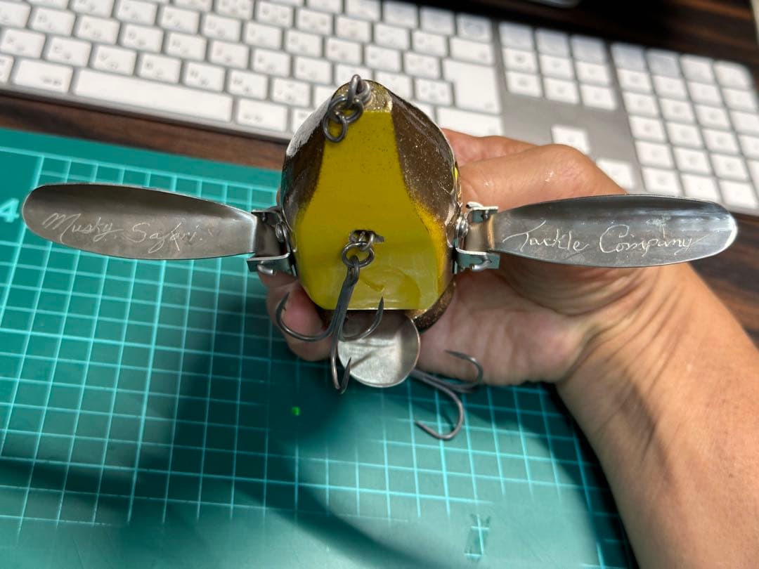 日本未販売 マスキーサファリタックルSpitzer Baby