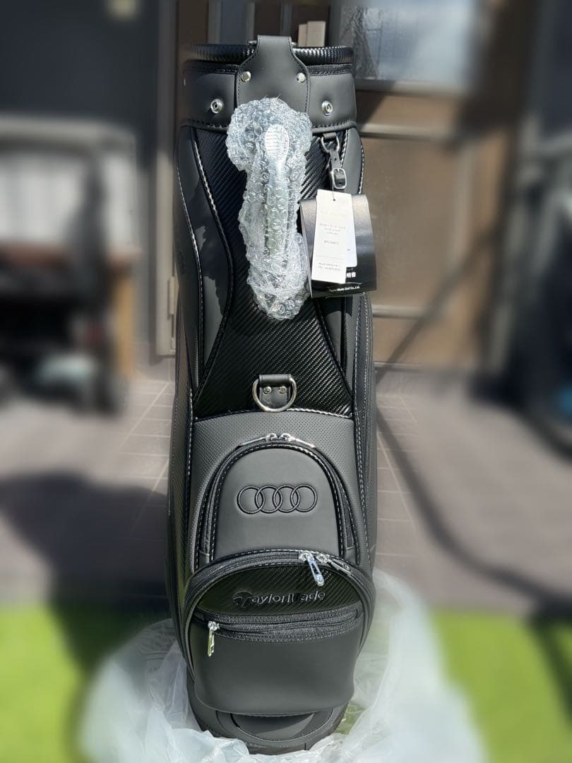 Audi x テーラーメイド キャディバッグ (ブラック)