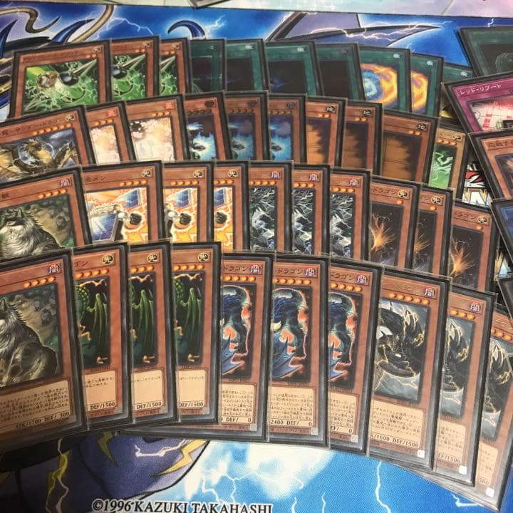 遊戯王 デッキ サンダードラゴン (プレイマット、スリーブ)