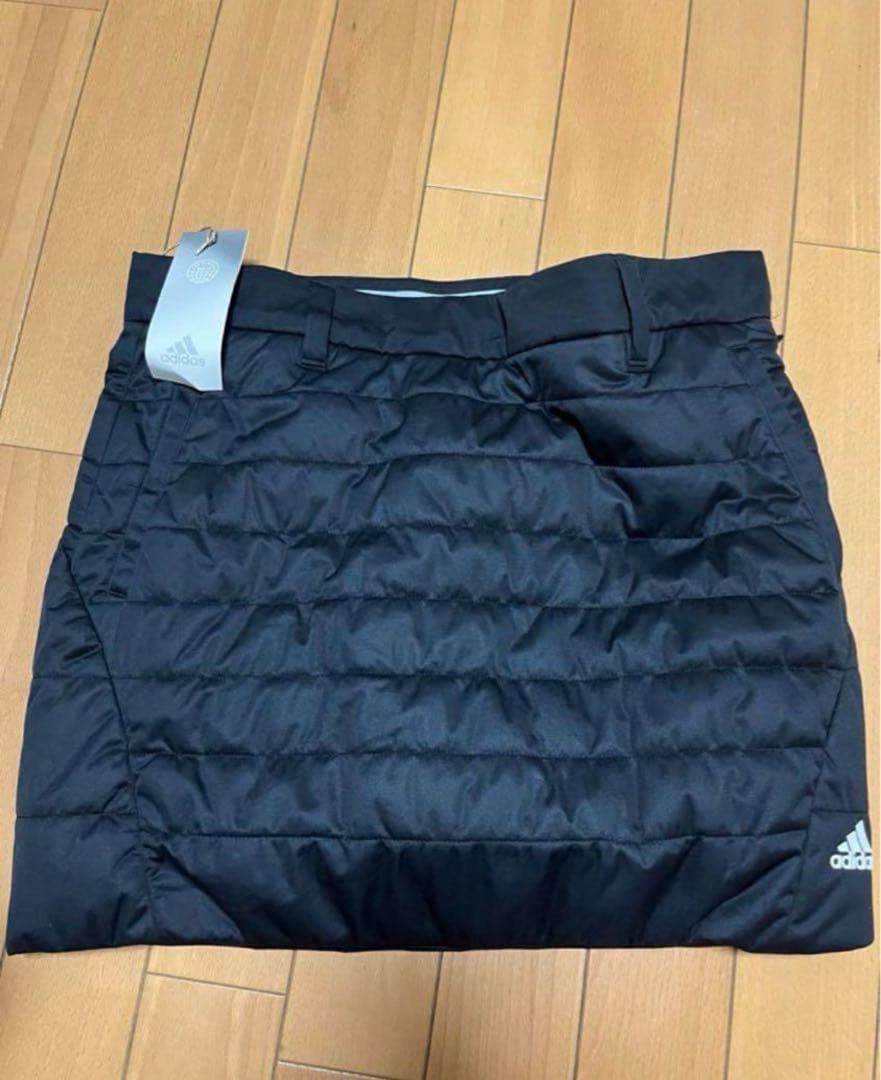 新品　XL Lアディダス　adidas　ゴルフ　秋冬物ジャケット&スカート 黒