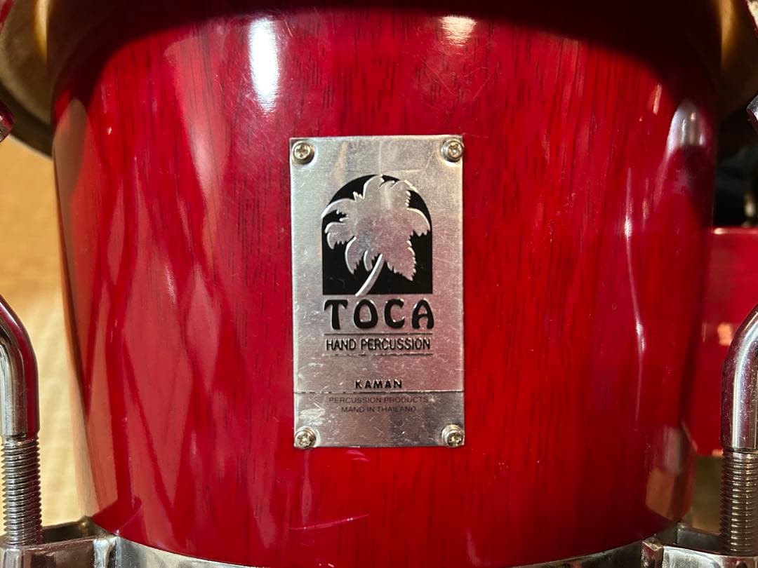 TOCA 赤 ボンゴ ケース付き