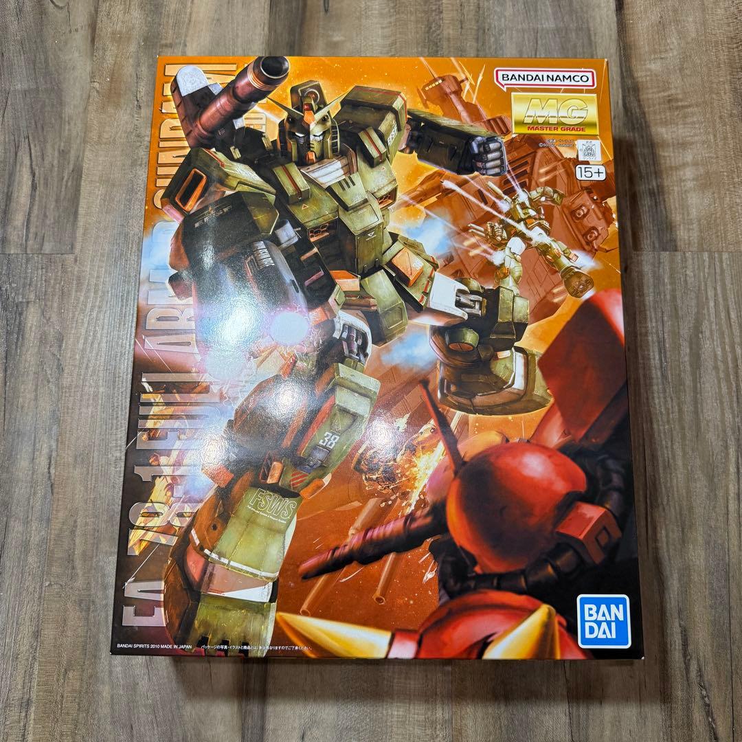 未使用品 1/100 MG フルアーマーガンダム MSV