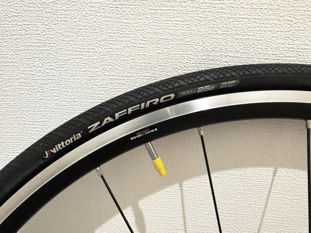 実走なし 美品 シマノ WH-RS010 700c ホイール前後