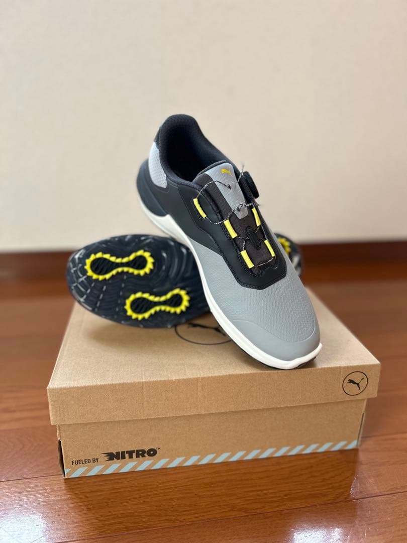 PUMA ゴルフシューズ パワーアセンド NITRO DISC 26.5cm