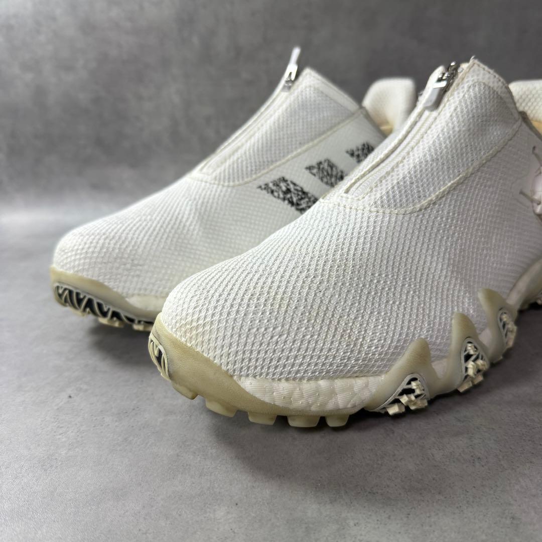 アディダス コードカオス22 BOA ゴルフシューズ ホワイト 27cm メンズ