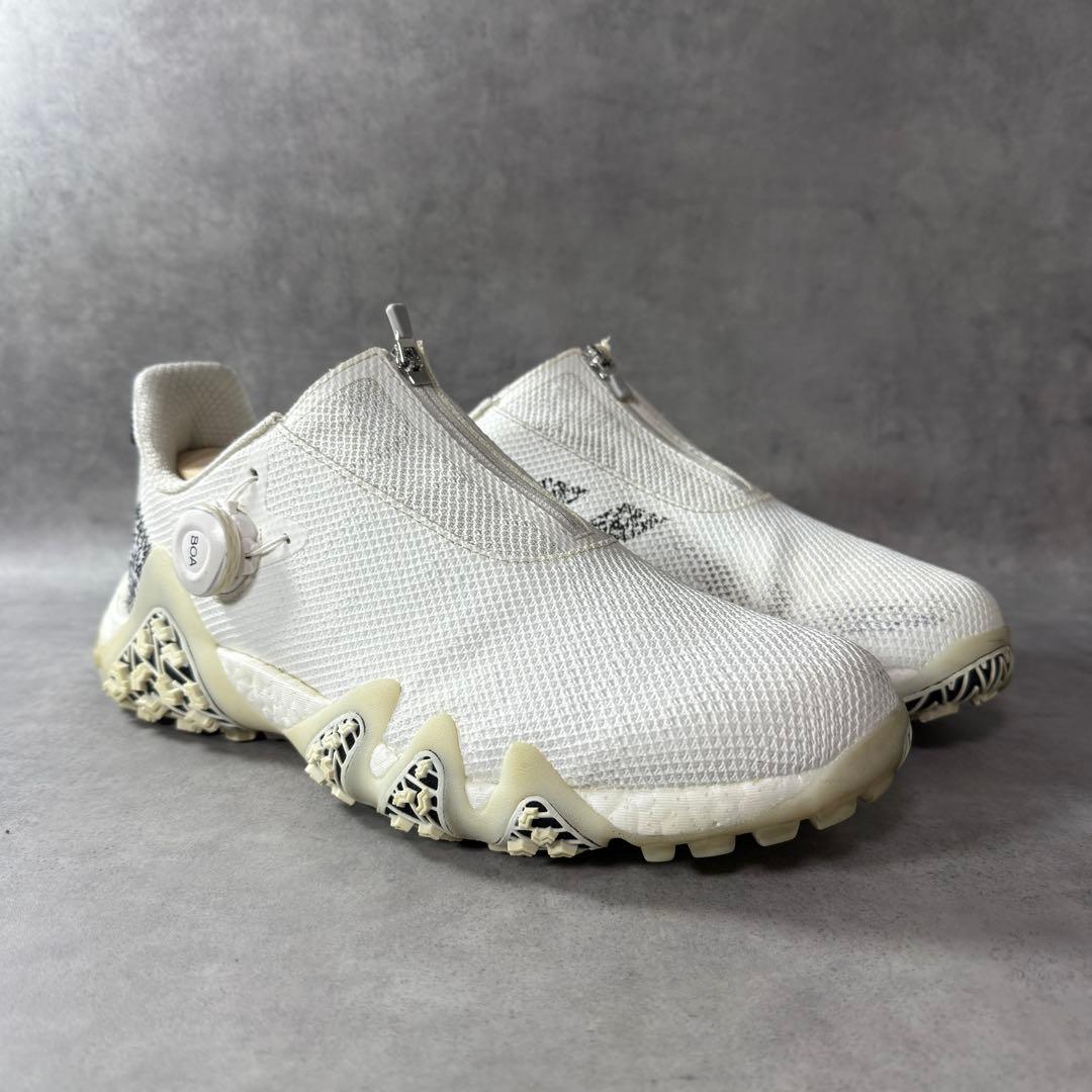 アディダス コードカオス22 BOA ゴルフシューズ ホワイト 27cm メンズ