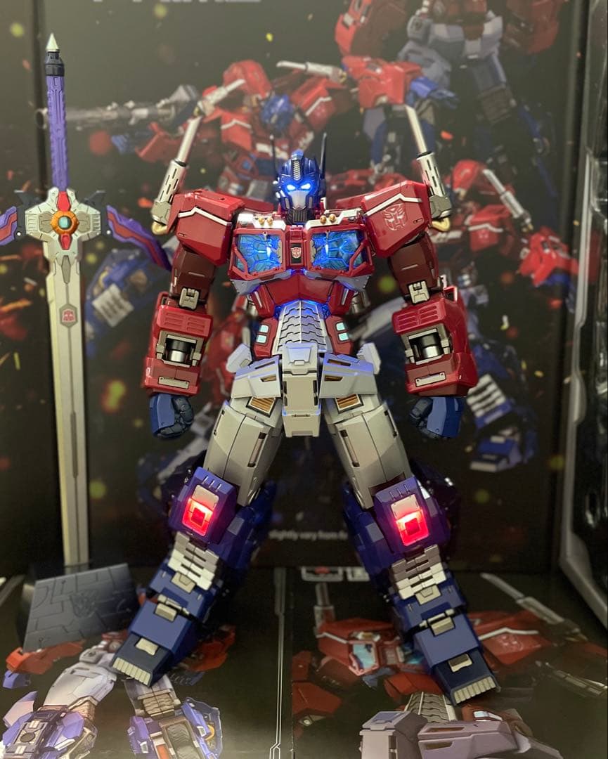 【開封品】鉄機巧　オプティマスプライム　トランスフォーマー　FLAME TOYS