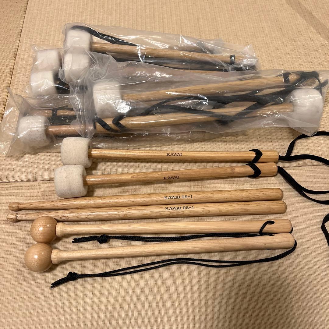 園児用　スティク　ウッドマレット　フェルトマレット