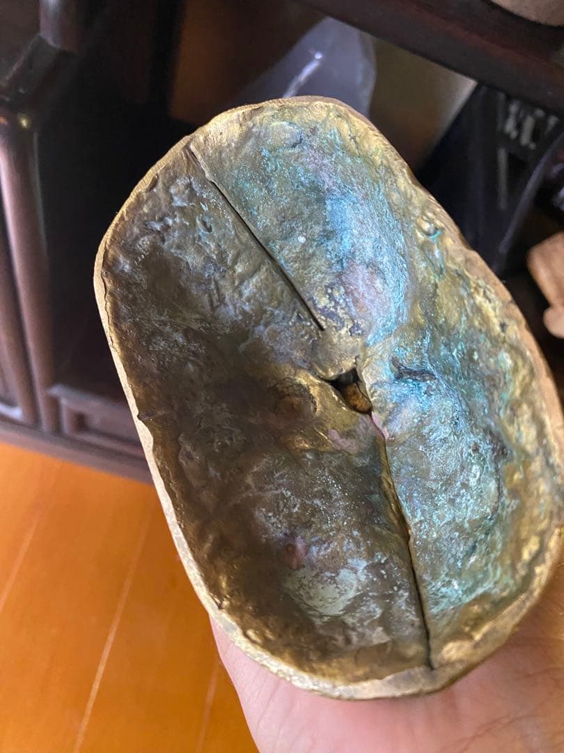 ヴィシュヌ神像　真鍮　金属製　インディア　ヒンドゥー教　最高神　三大神　仏像