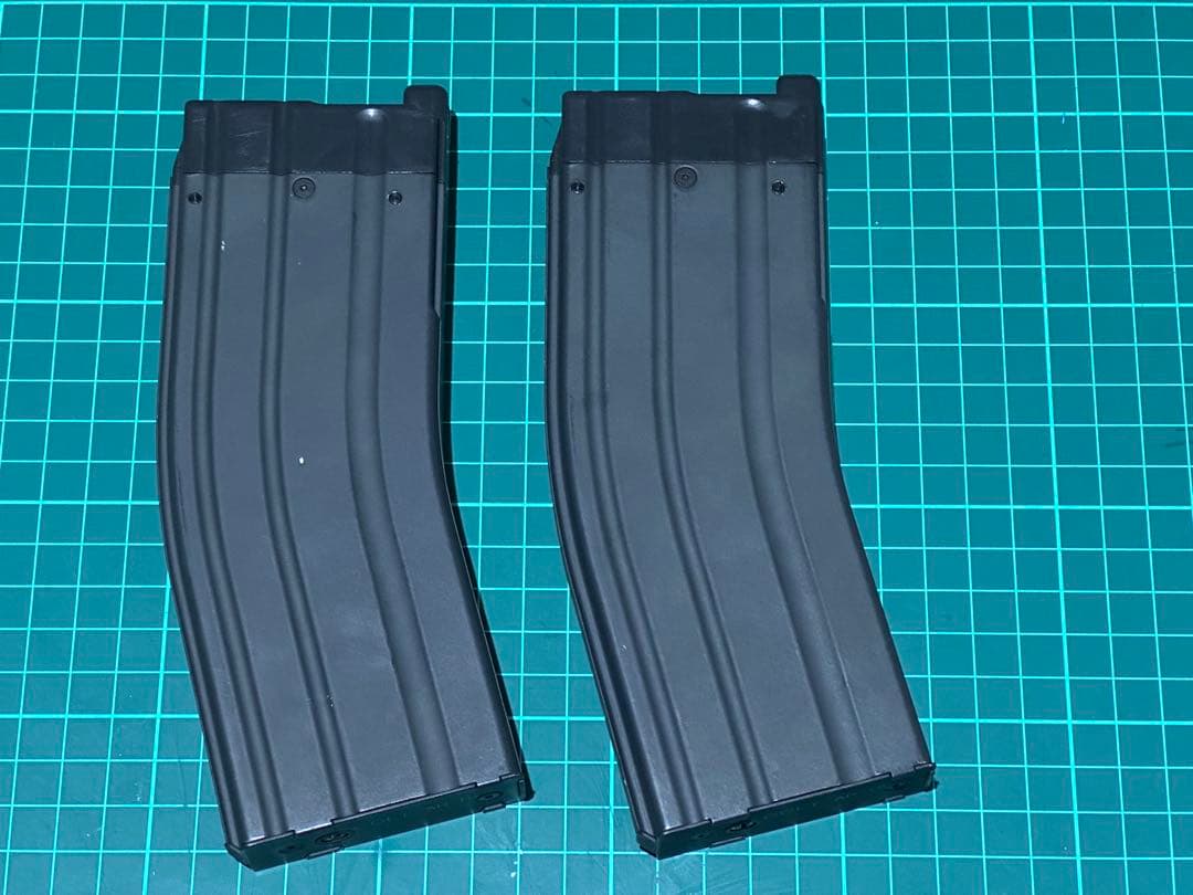 KSC M4 GBBR用マガジン2本セット　フロント仕様