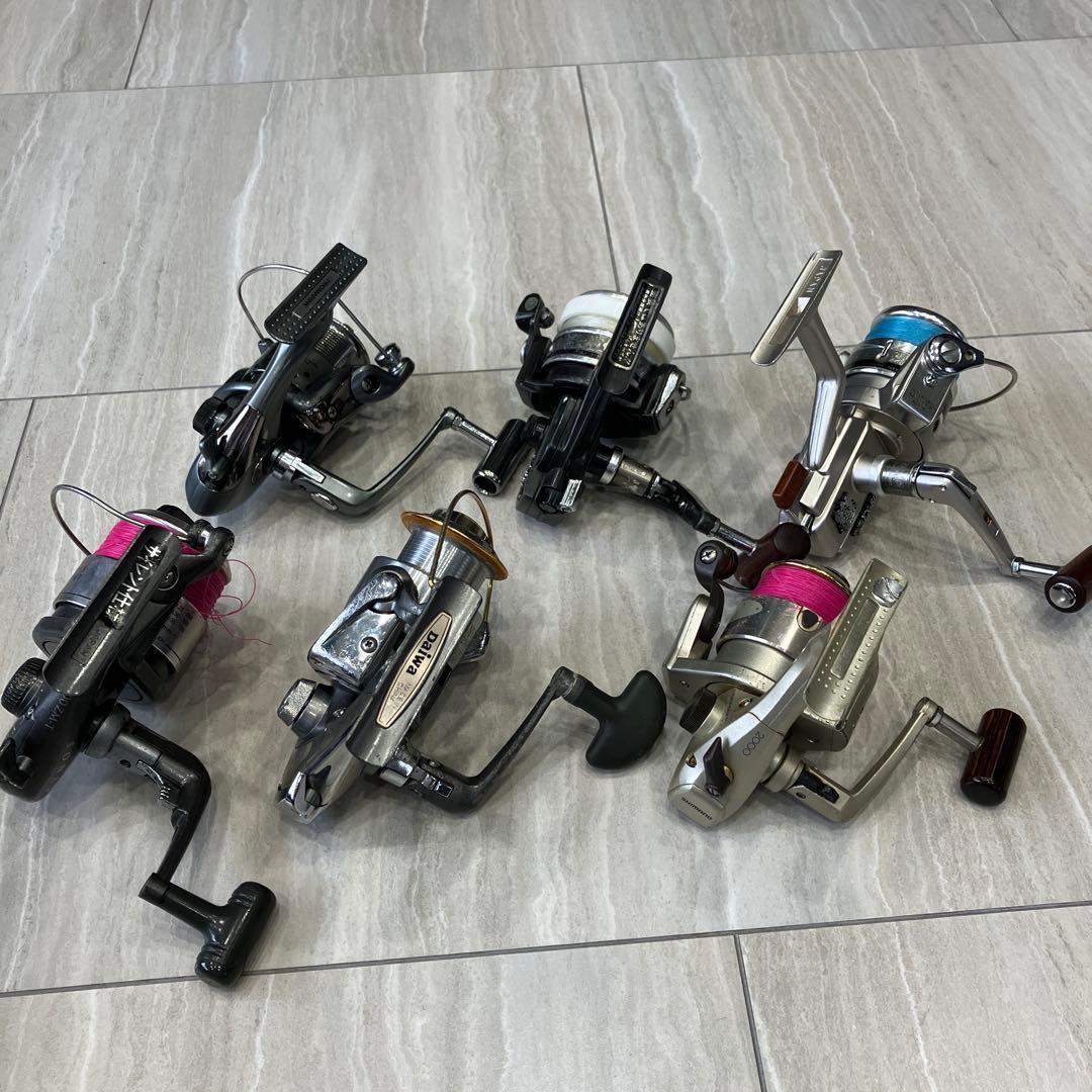 スピニングリール 6個セット