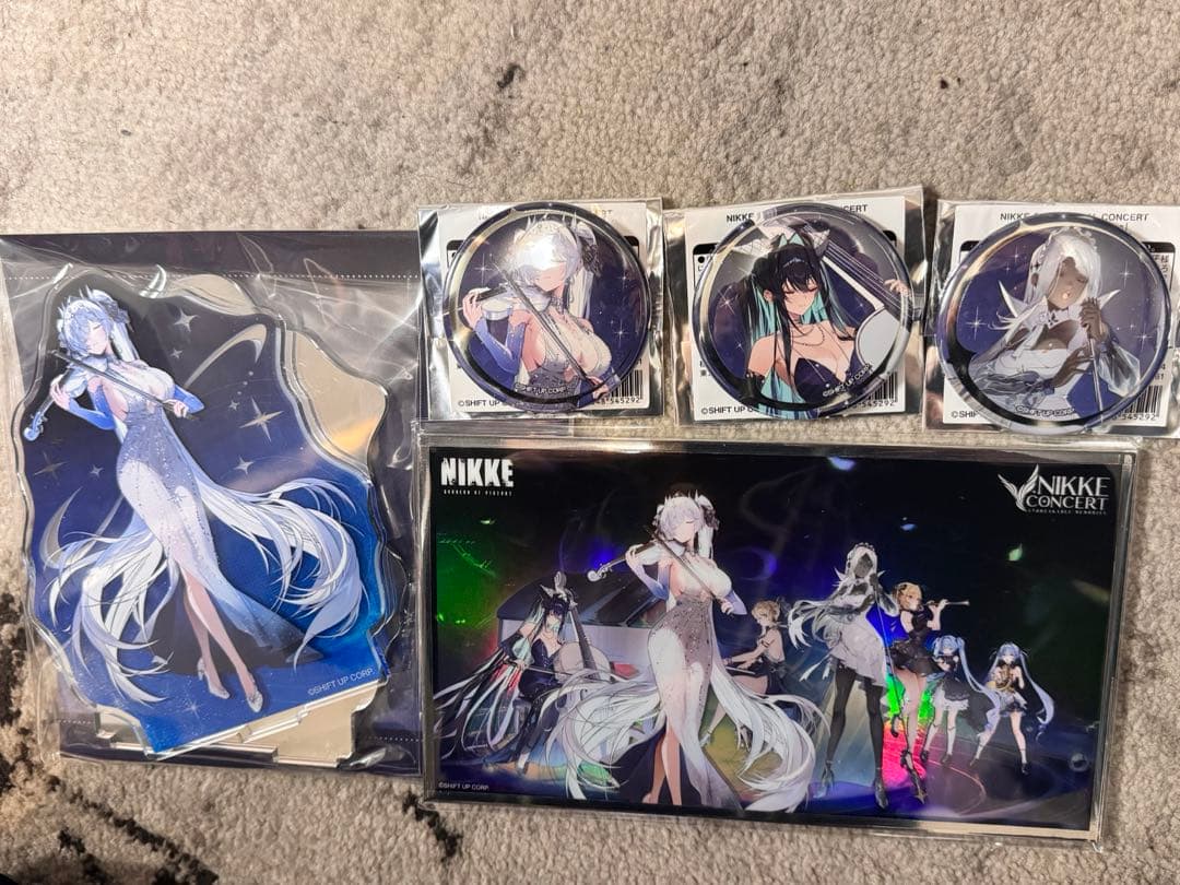 NIKKE オケコン アクスタ 缶バッジ アクリル色紙 シンデレラ セイレーン