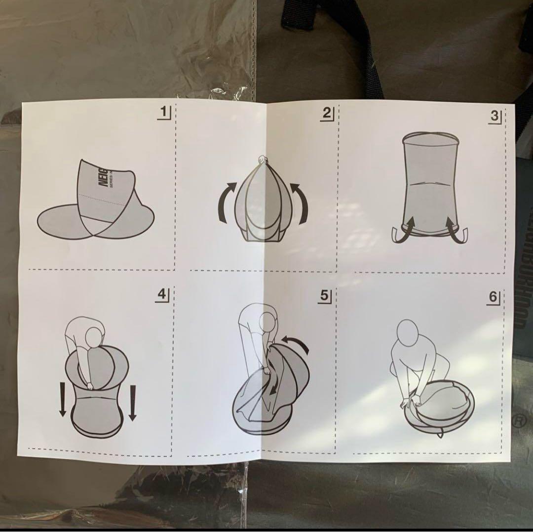 NEIGHBORHOOD CAVE / E-POP UP TENT ヘリノックス