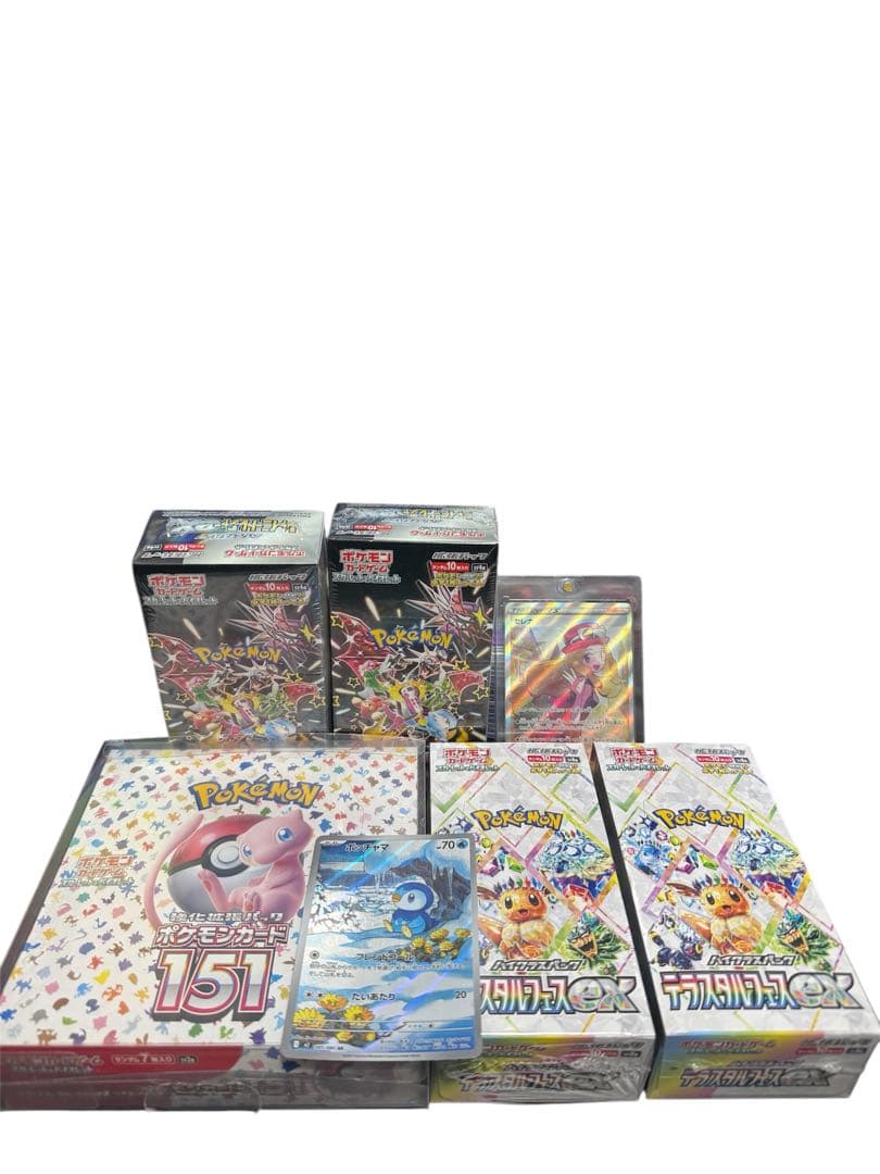 ポケモンカードボックスシュリンク付きまとめ売り