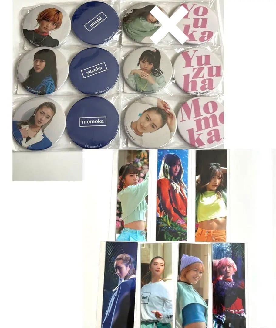 Girls2 オンラインカプセル 缶バッジ フォトシート